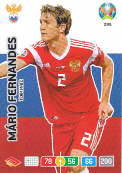 Mario Fernandes Russia Panini UEFA EURO 2020#285